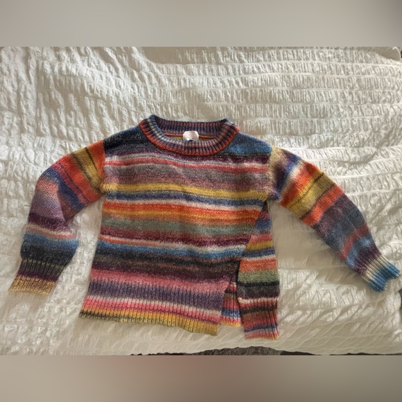 cinq a sept Sweaters - Cinq à Sept Multicolor Striped Crew Neck Sweater
